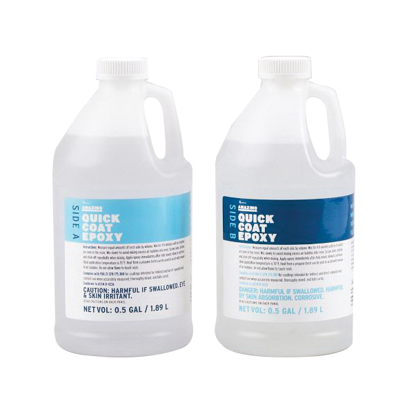 Alumilite AL10620 Quick Coat Epoxy, Liquid, 16 oz, Bottle - 2