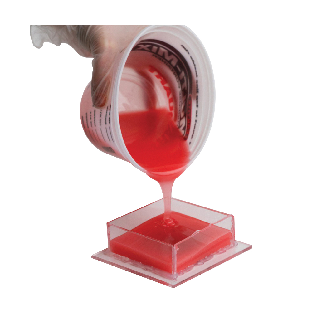 Alumilite AL24801 Amazing Mould Maker, Opaque Red - 3