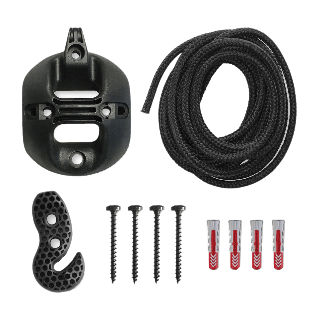 La Siesta CasaMount Series CMG30-9 Multi-Purpose Suspension Set, Polyamide/Polyester, Black - 3