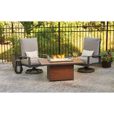The Outdoor Greatroom Company Kenwood Series KW-1224K Fire Pit Table, 30-3/4 in OAW, 50 in OAD, 21-3/4 in OAH - 2