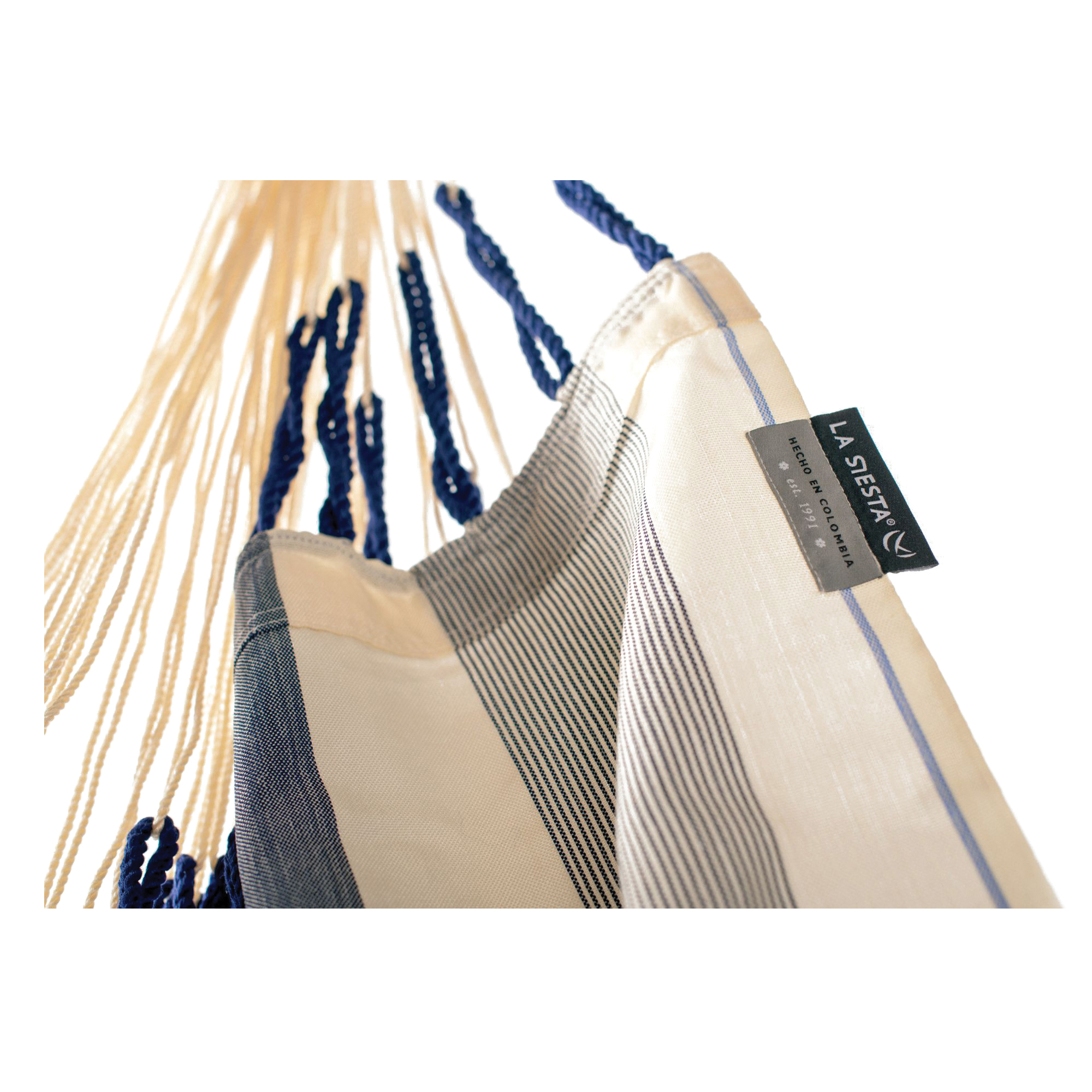 La Siesta Domingo Series DOL21-13 Hammock Chair, Polypropylene Fabric, Bamboo Frame - 5