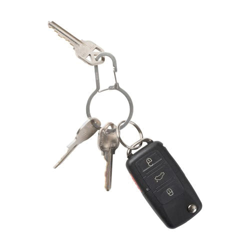 Nite Ize Dualpass Series DDK-11-R3 Key Ring, Dual Chamber, Split Ring - 2