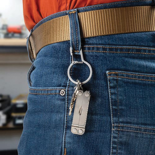 Nite Ize Dualpass Series DDK-11-R3 Key Ring, Dual Chamber, Split Ring - 3