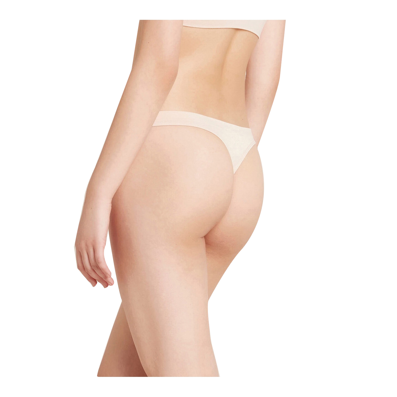 Boody GSNULL G-String, L, Bamboo/Fabric/Nylon/Spandex, Nude 0, 31 in - 4