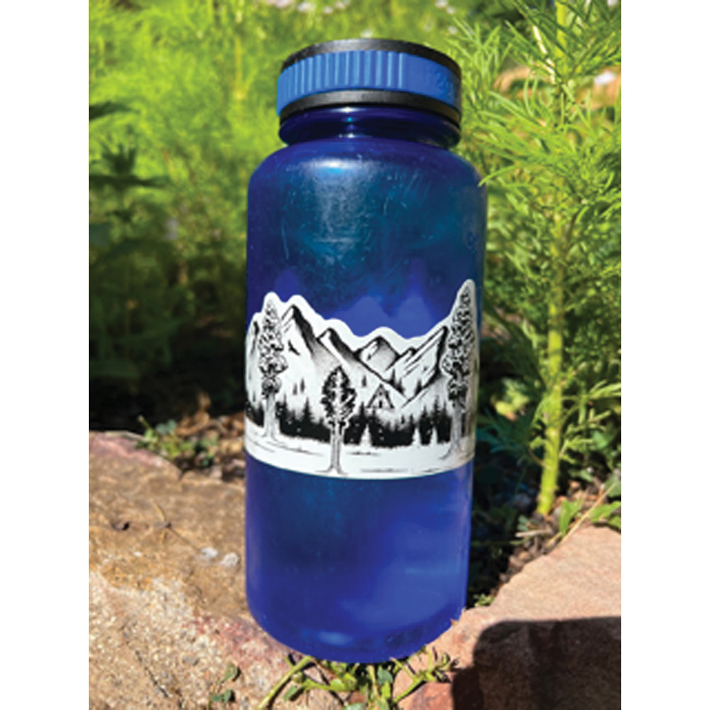 Sticker Art MtnParWrap Endless Sticker Wrap, 10 in L, 3 in W, Mountain - 4