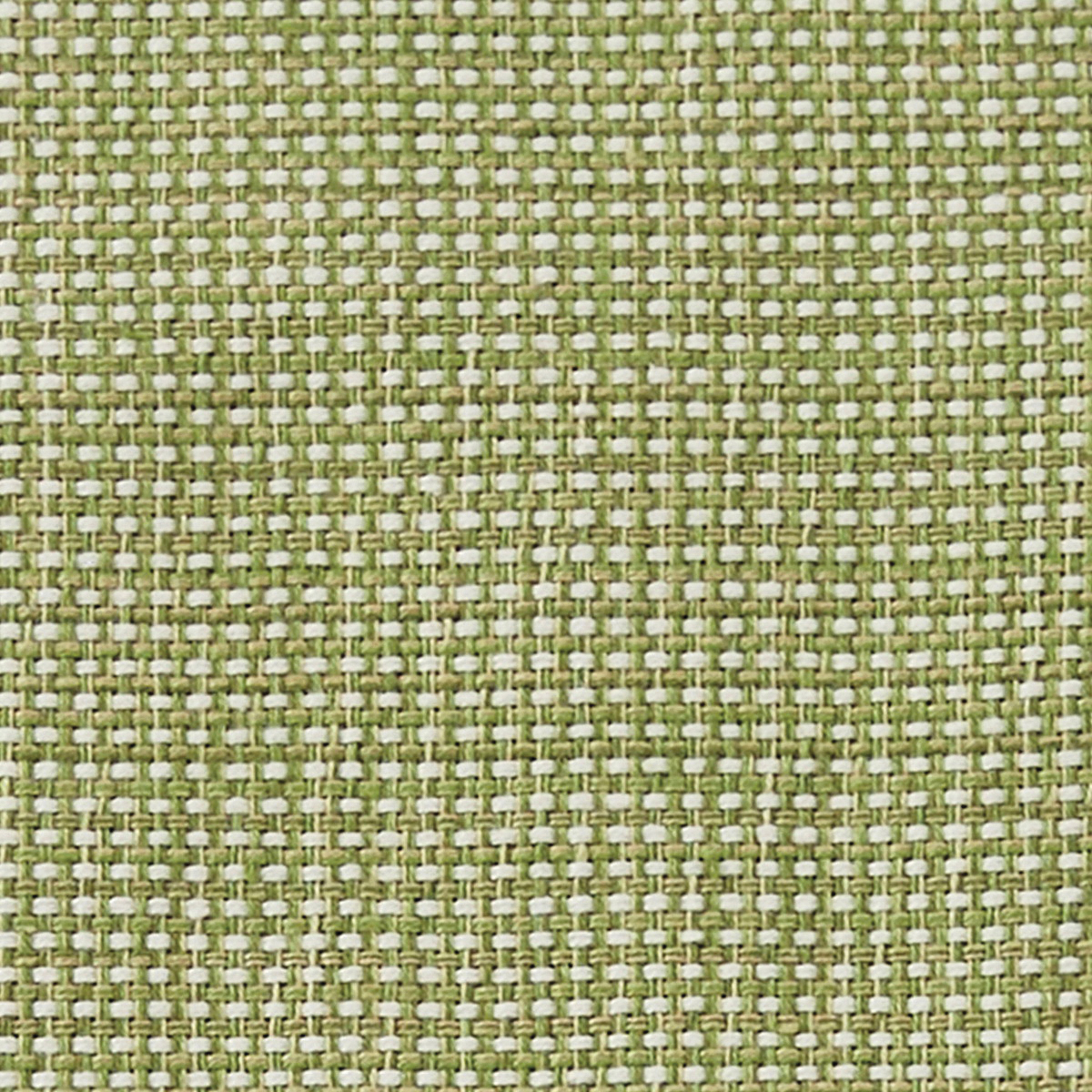 Park Designs 104-02E Basketweave Napkin, 18 in L, 18 in W, Cotton, Briarwood Green/Candlelight White/Tan - 2
