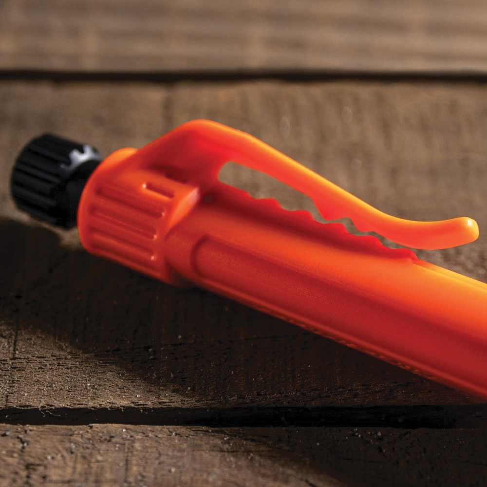 Rite in the Rain OR56 Lead Holder Pencil, 3.35 in x 5.6 MM Lead, Gravity-Fed Lead, Dark 2B Lead, Brass/Plastic Barrel - 3