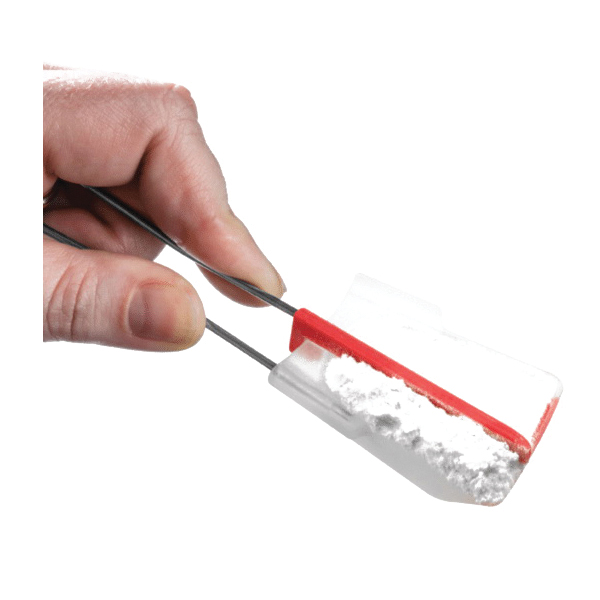 Dreamfarm Levoons Series DFLV2225 Scrape Level Measuring Spoon, Polypropylene/Stainless Steel, Clear/Red - 3