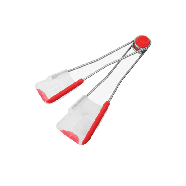 Dreamfarm Levoons Series DFLV2225 Scrape Level Measuring Spoon, Polypropylene/Stainless Steel, Clear/Red - 5