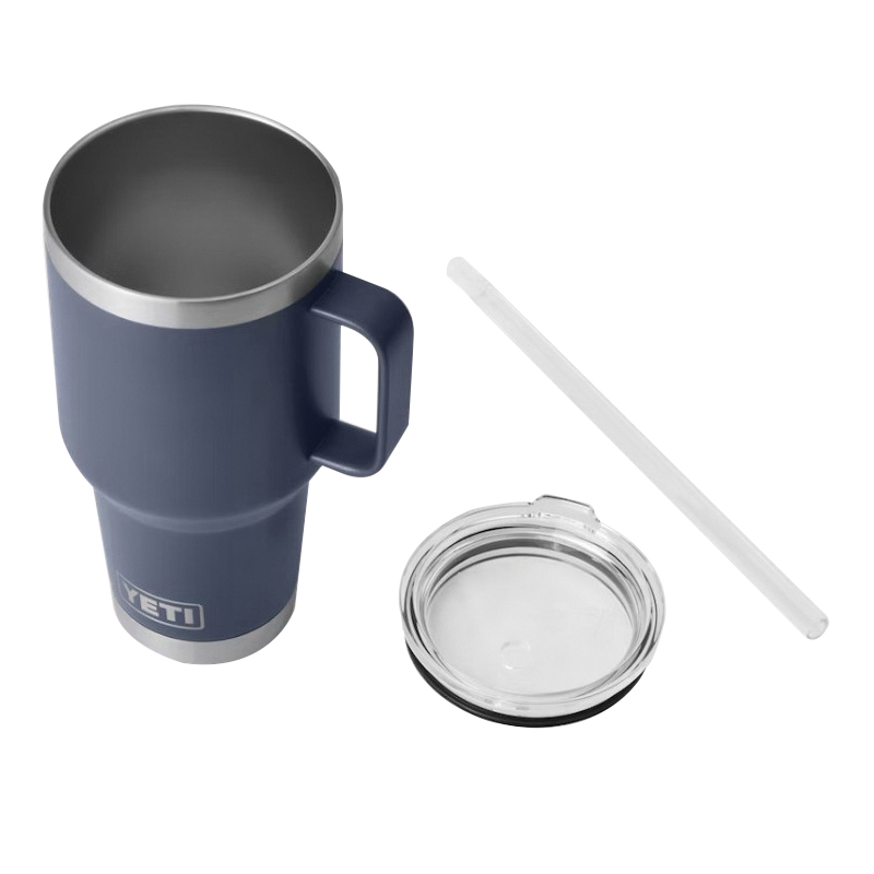 Yeti Rambler Series 21071501813 Mug, 35 oz, Stainless Steel, Navy, Insulated - 3