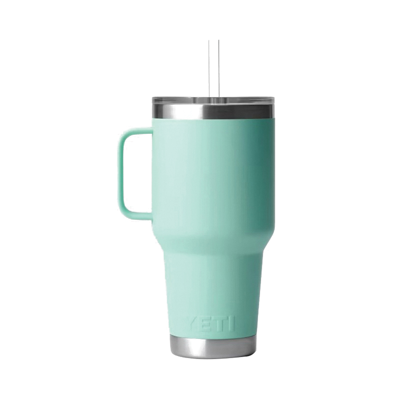 Yeti Rambler Series 21071501814 Mug, 35 oz, Stainless Steel, Seafoam, Insulated - 4
