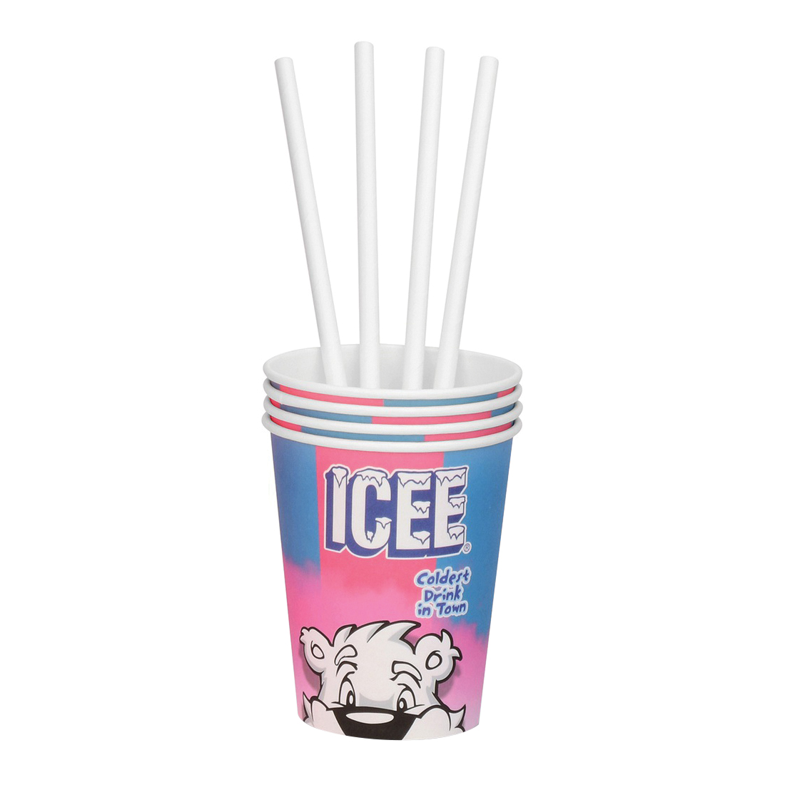 iscream 970-227 Ice Machine, 9-3/4 in W, 9 in D, 13-3/4 in H, Pink - 2