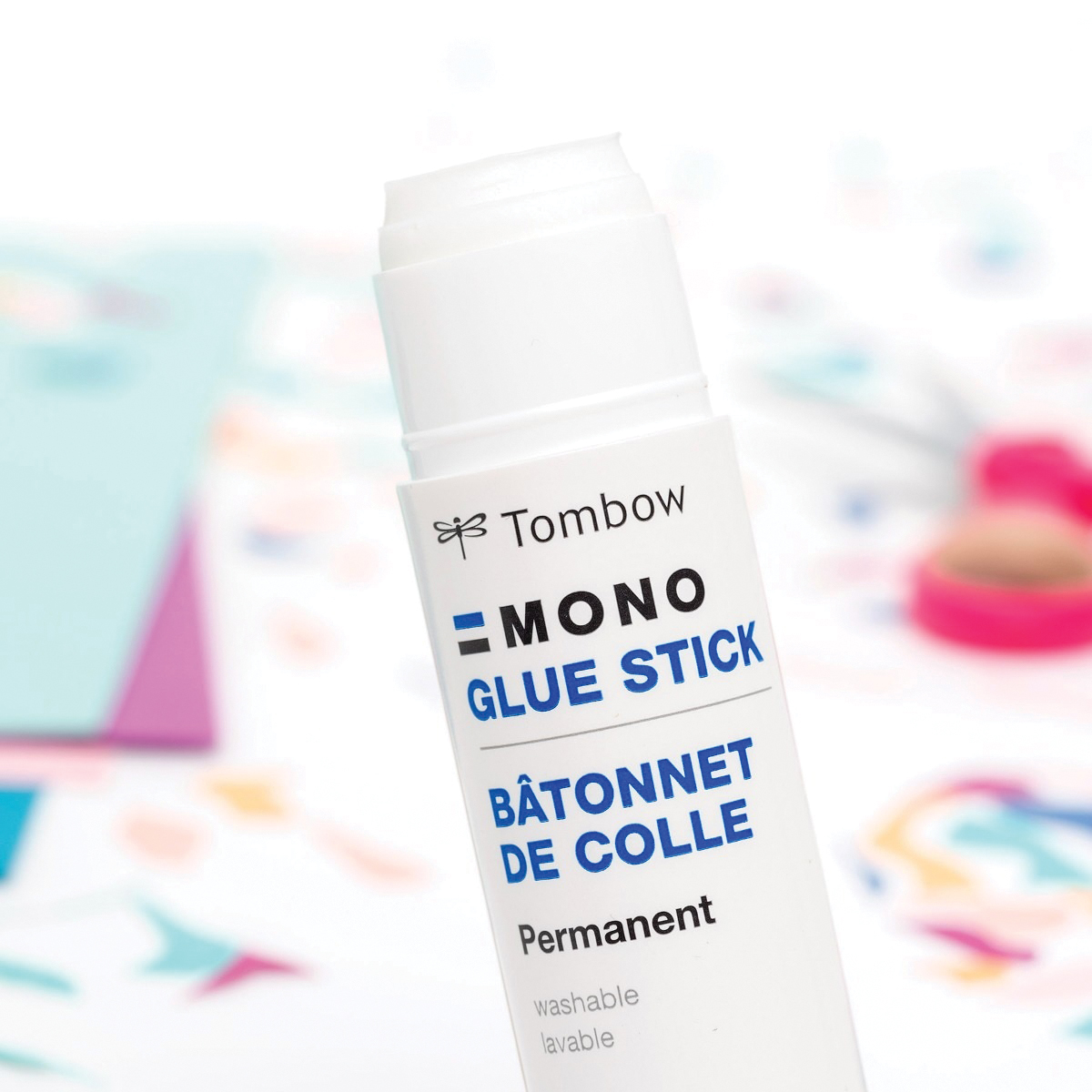 Tombow MONO 62211 Medium Glue Stick, 0.77 oz - 3
