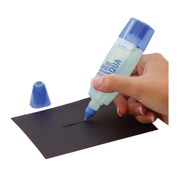 Tombow 62181 Aqua Glue, Light Blue, 1.69 oz, Carded - 4