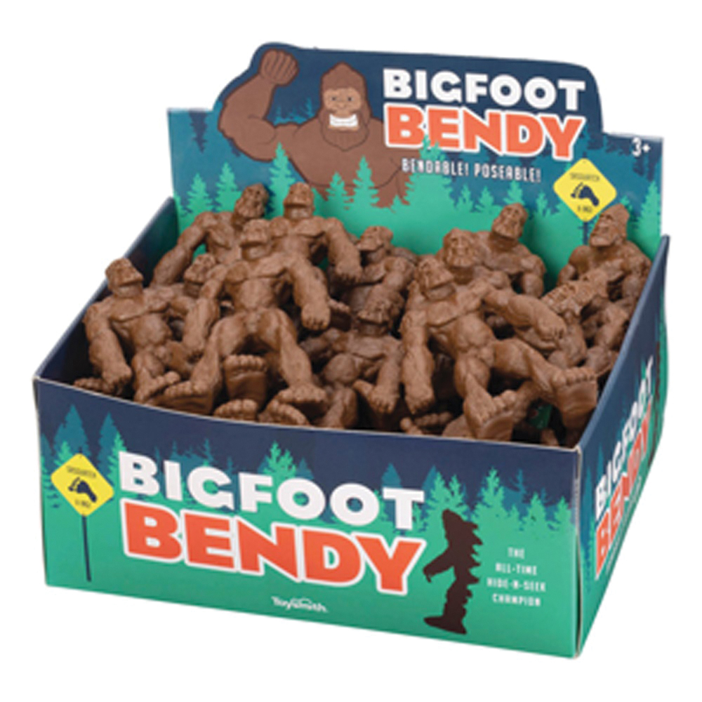 Toysmith 9391 Bigfoot Bendy, 5 in, 3 years and Up - 2