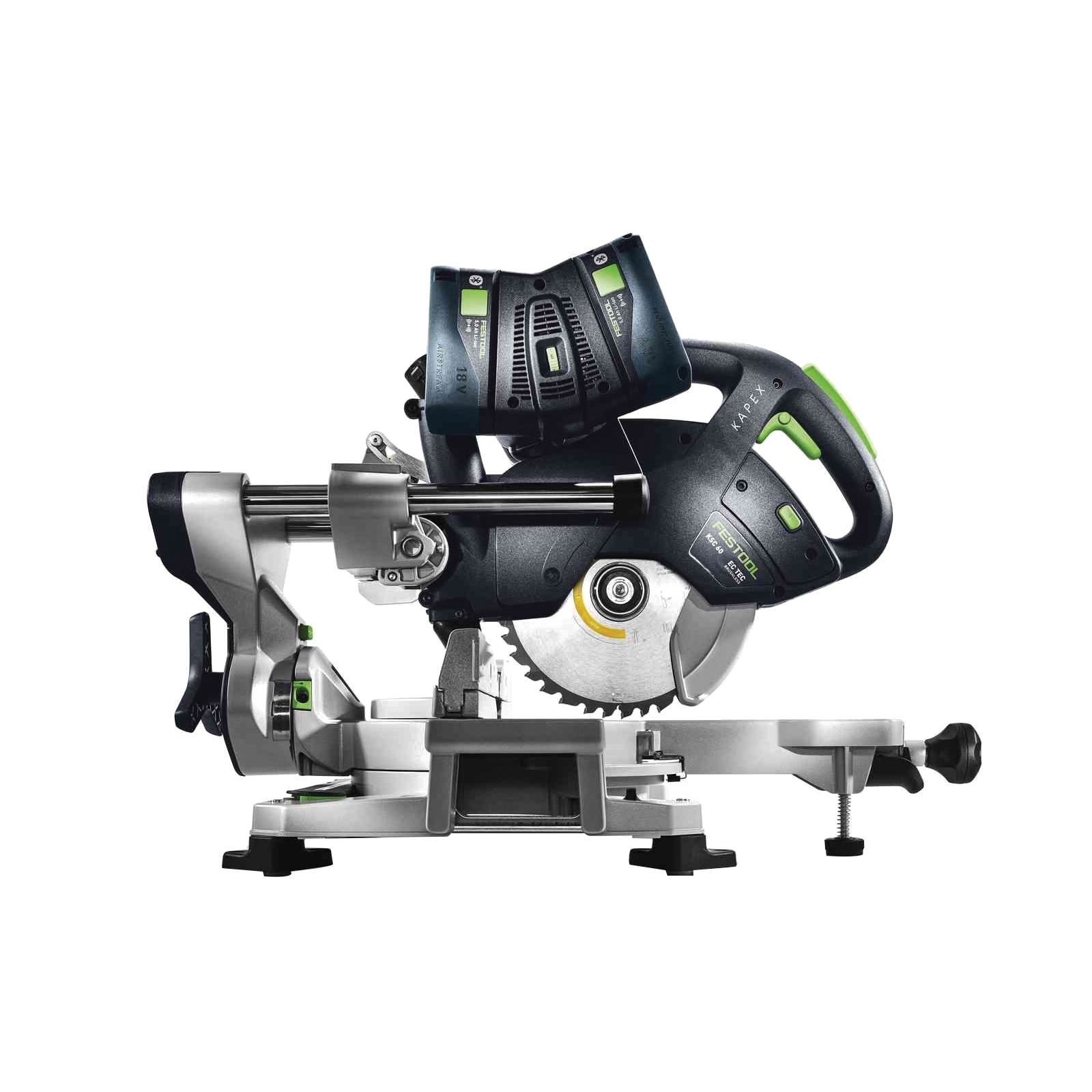 Festool 576848 Cordless Miter Saw, Battery Included, 8-1/2 in Dia Blade - 4