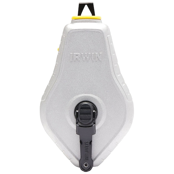 Irwin STRAIT-LINE IWHT48441RC Classic Chalk Reel, 100 ft L Line, 1:1 Gear Ratio - 2