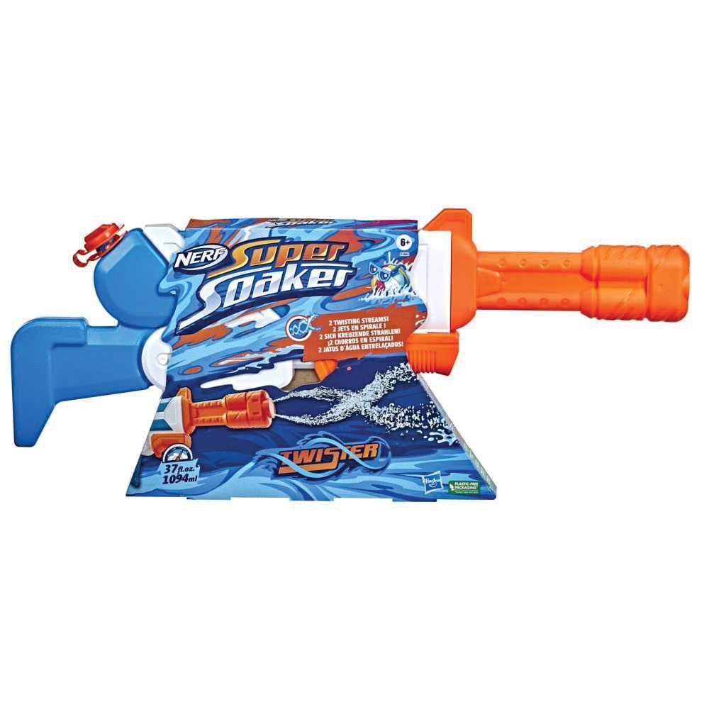 Nerf Super Soaker Series HBGF38845L0 Twister Water Blaster, 6 years and Up - 2