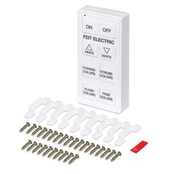 Feit Electric TAPE192/RGBW/AG Smart Wi-Fi Strip Light, 120/240 V, 10 W, LED Lamp, Blue/Green/Red/White, 1100 Lumens - 4