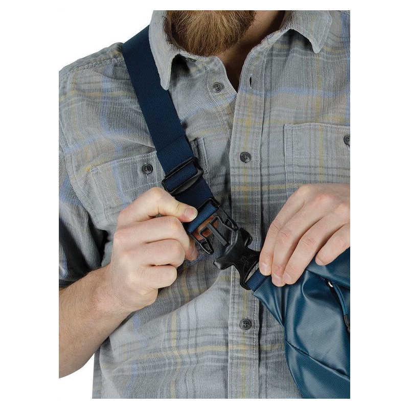 Osprey Transporter Series 10003673 Waist Pack, 1 L, DWR/Polyester/TPU, Venturi Blue - 5
