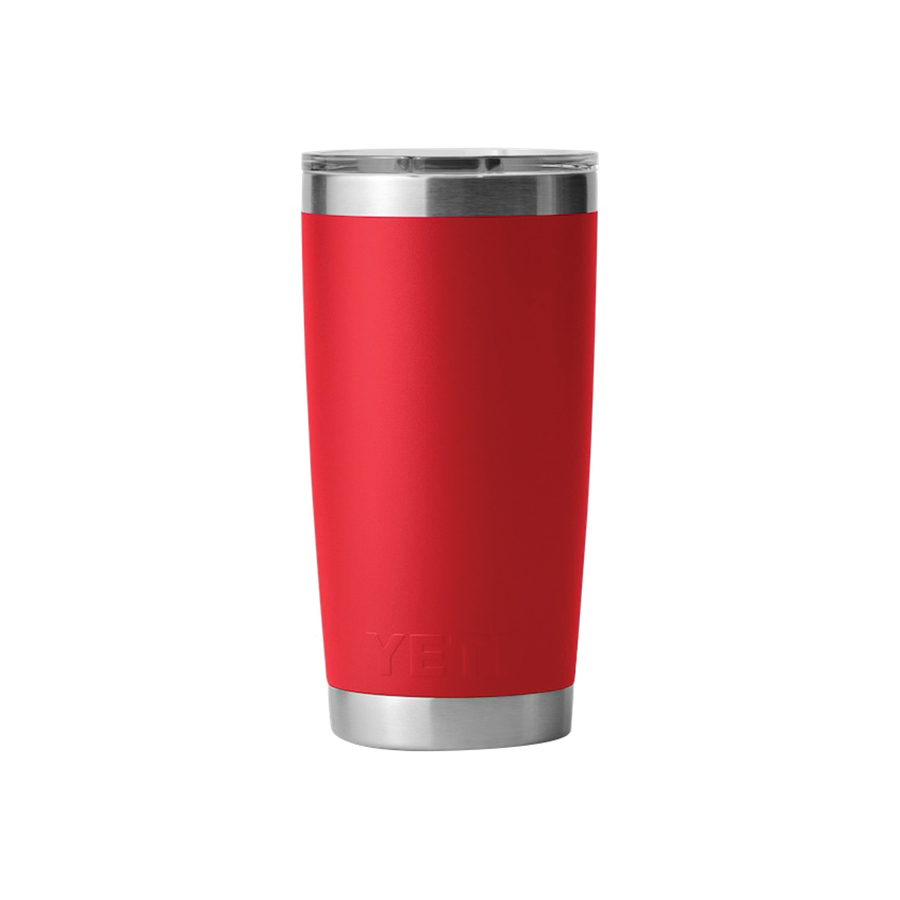Yeti Rambler Series 21071501390 Tumbler, 20 oz, MagSlider Lid, Stainless Steel, Rescue Red, Insulated - 3