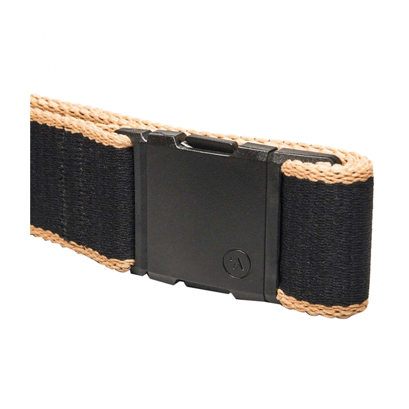Arcade UA-NRCRBW3-010 Stretch Belt, One Size, A2, Polyester, Black/Sand - 4