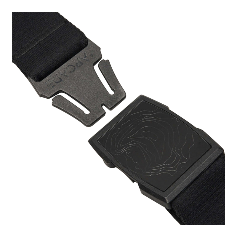Arcade UC-NRCLJC3-010 Stretch Belt, One-Size, Black/Red, Polyester, Topo Jimmy Chin Design - 3