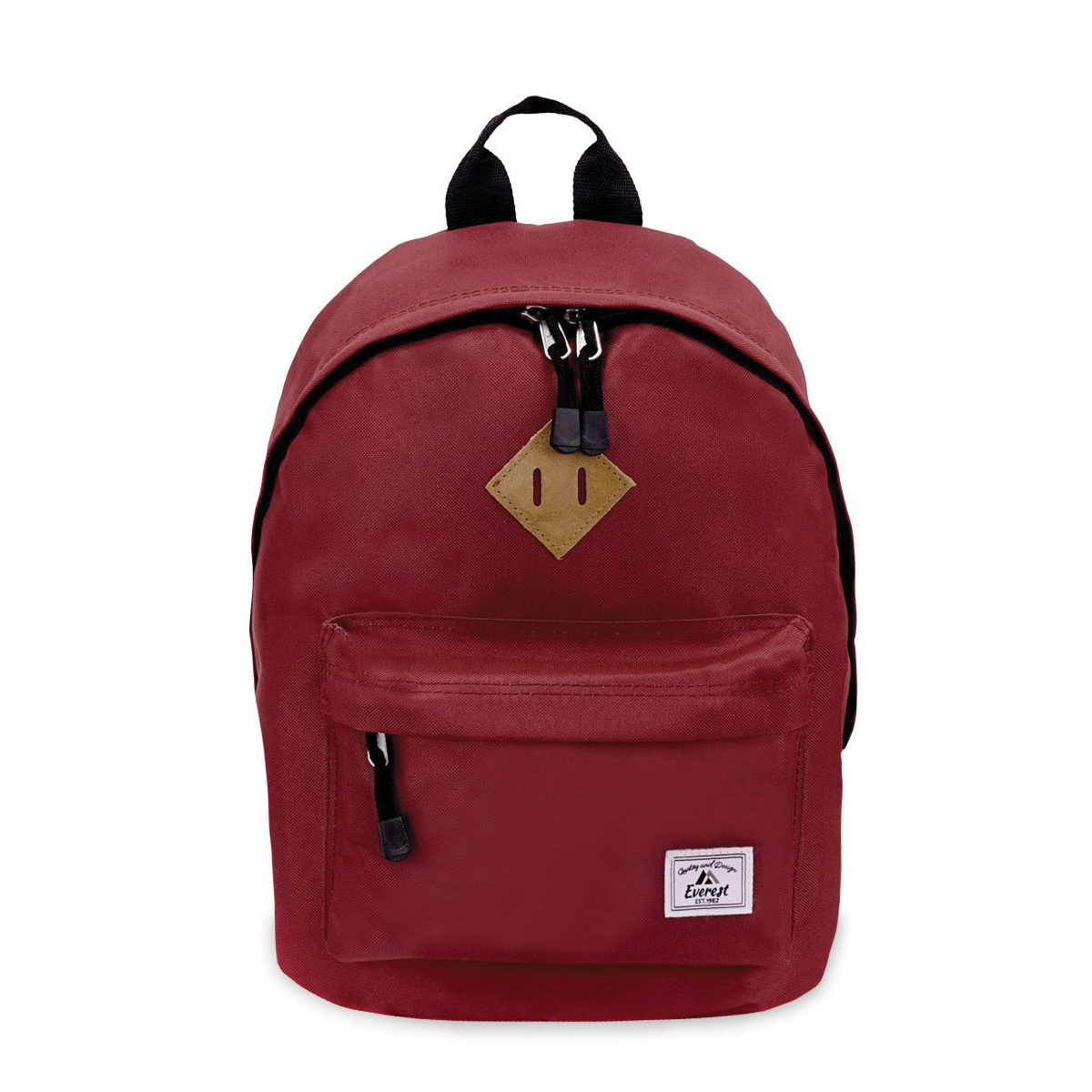 Everest 1045RN-BURG Vintage Backpack, Burgundy - 2