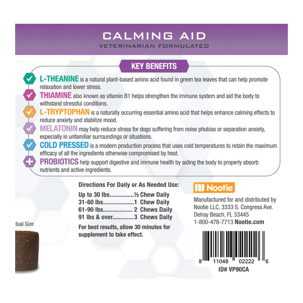 Nootie VP12CADP Chew Supplement - 3
