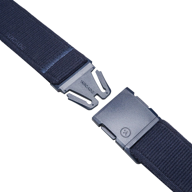 Arcade UA-NRCRAT3-425 Elastic Stretch Belt, One Size, A2, Polyester, Navy - 3