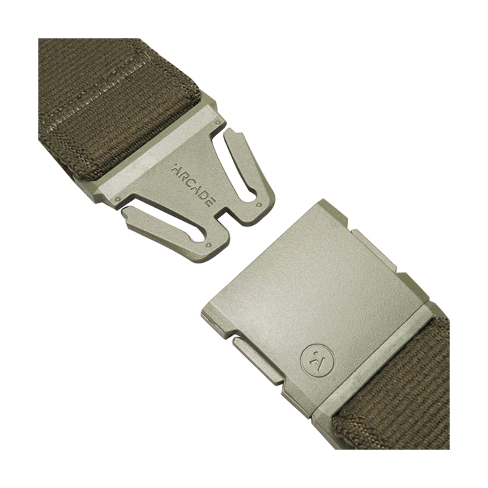Arcade UA-NRCRAT3-306 Stretch Belt, One Size, A2, Polyester, Ivy Green - 3