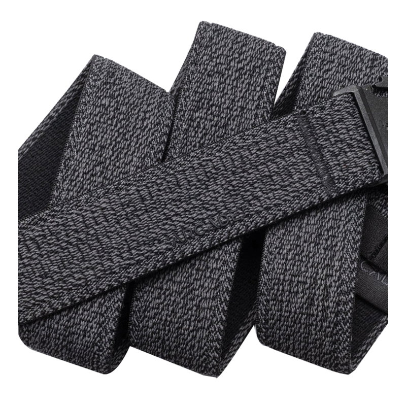 Arcade UA-NSCRAT3-011 Slim Stretch Belt, One Size, A2, Polyester, Heather Black - 2