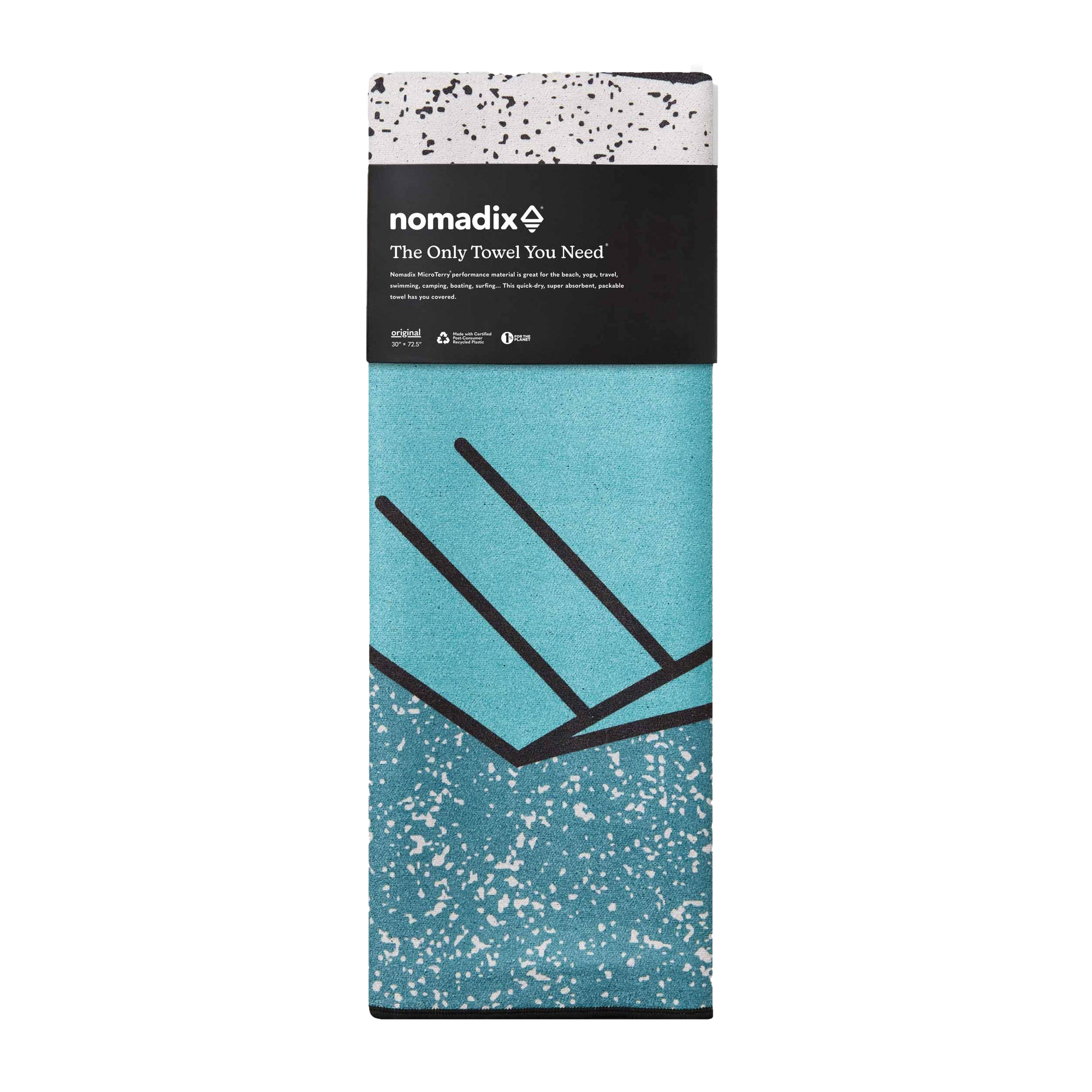 Nomadix The Only Towel You Need National Park Series NM-RKMT-102 Multi-Purpose Towel, 72-1/2 in L, Polyester - 3