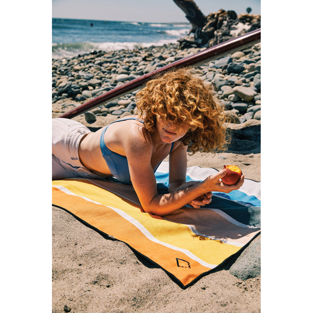 Nomadix The Only Towel You Need NM-STRP-105 Multi-Purpose Towel, 72-1/2 in L, 30 in W, Polyester, Stripe Retro - 5