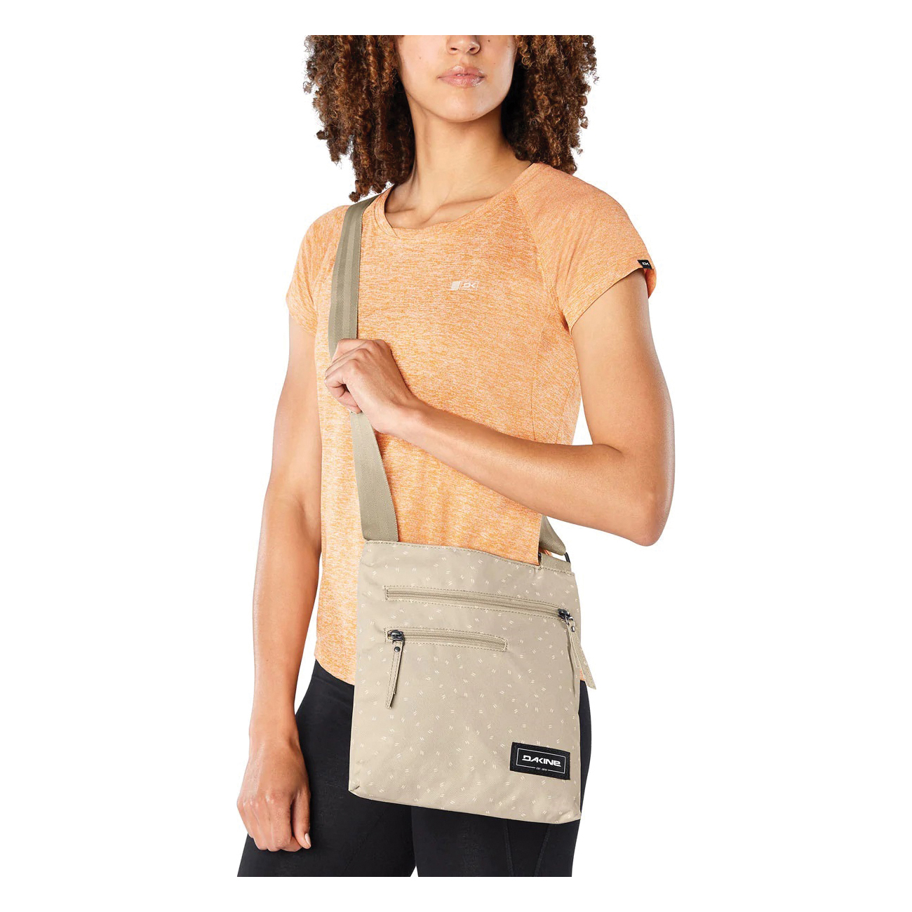 Dakine Jo Jo Series 8230042-GEYSER5825 Crossbody Bag, Adjustable Shoulder Strap, 600D Polyester, Geyser Gray - 2