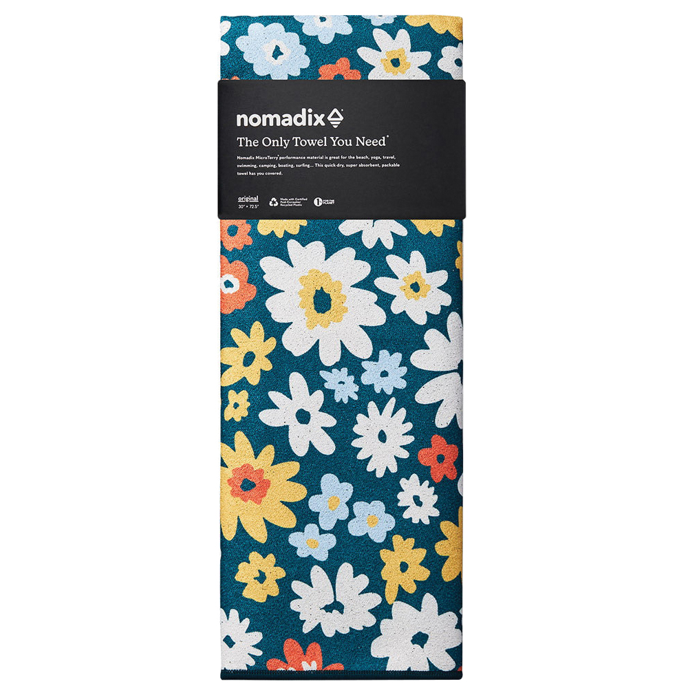 Nomadix The Only Towel You Need NM-SPRI-101 Multi-Purpose Towel, 72-1/2 in L, 30 in W, Polyester, Spring Flower - 3