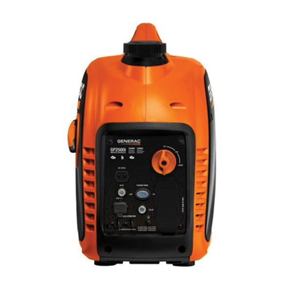 Generac GP Series 8251-0 Portable Generator, 120 V, 2500 W Output, Gasoline, 1 gal Tank, Recoil Pull Start - 3
