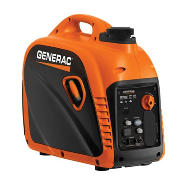 Generac GP Series 8251-0 Portable Generator, 120 V, 2500 W Output, Gasoline, 1 gal Tank, Recoil Pull Start - 4