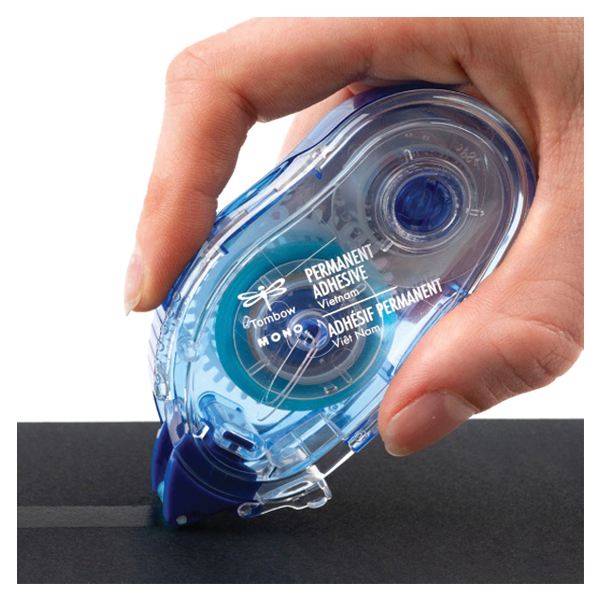 Tombow 62106 Mono Adhesive Permanent, 1/3 in Max Tape W - 3
