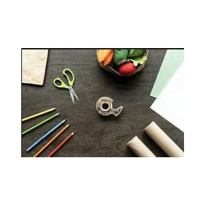 Scotch Magic 123 Greener Tape Dispensered Rolls, 600 in L, 3/4 in W - 4