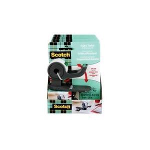 Scotch C19-CLIP-SR Desktop Tape Dispenser, 3/4 in Max Tape W, Black - 2