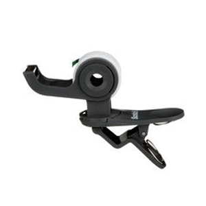 Scotch C19-CLIP-SR Desktop Tape Dispenser, 3/4 in Max Tape W, Black - 4
