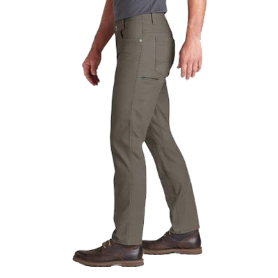 Kuhl LAW Series 5193-WA-36X32 Jeans, 36 in, 32 in L, Walnut, Tapered, Stretchable - 3
