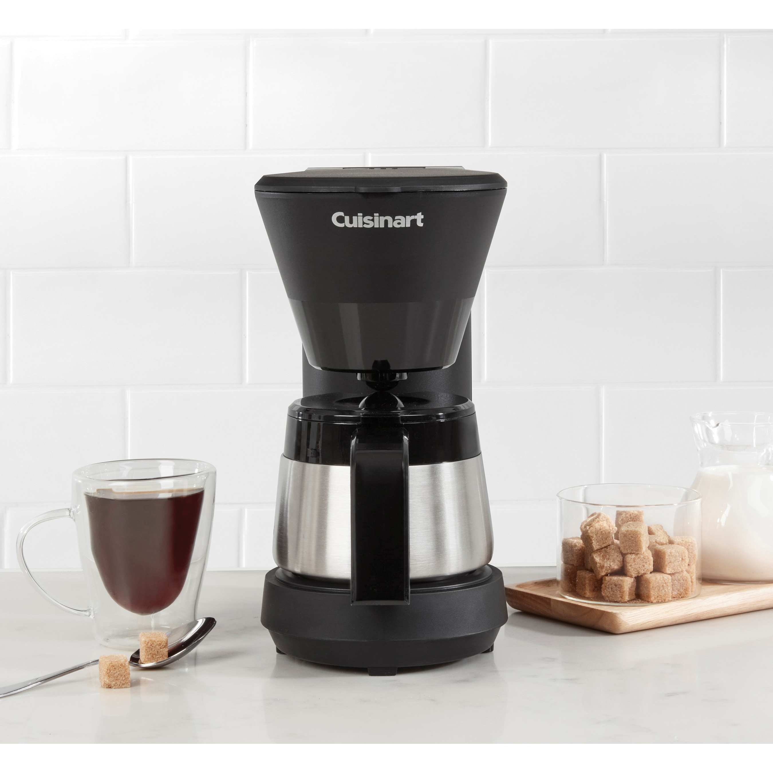 Cuisinart DCC-5570 Coffee Maker, 5 Cup, Stainless Steel, Black, On/Off Control - 3