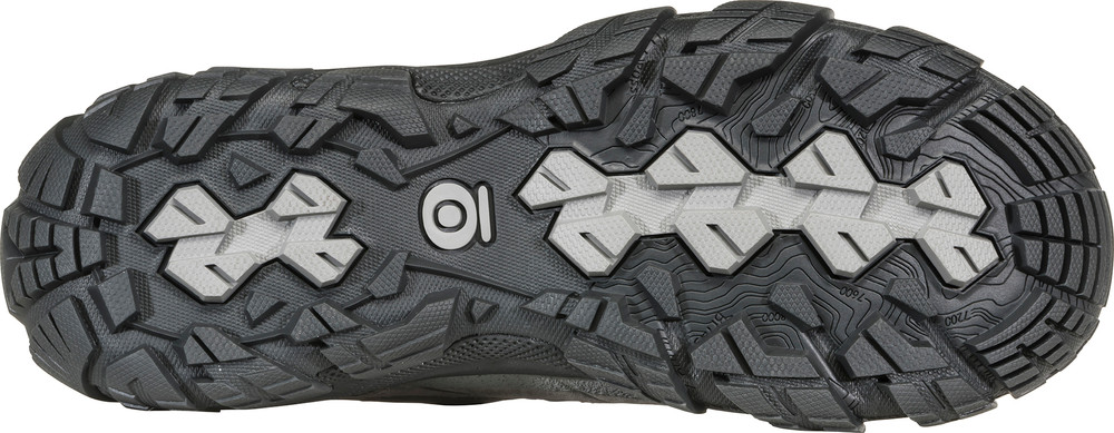 Oboz Sawtooth X Low Series 23502-HGRAY-7.5W Hiking Boots, 7.5, W, Hazy Gray, Leather, Lace-Up - 3