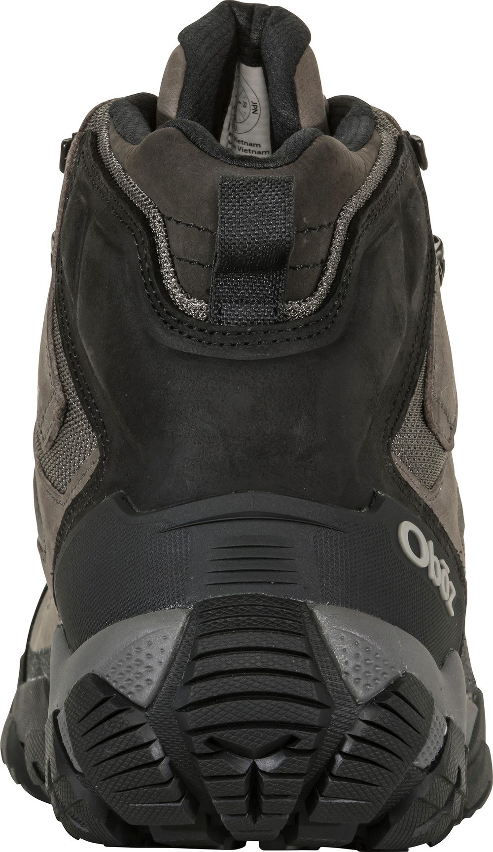 Oboz Sawtooth X Mid Series 24001-CH-12M Hiking Boots, 12, M W, Charcoal, Leather, Lace-Up - 4
