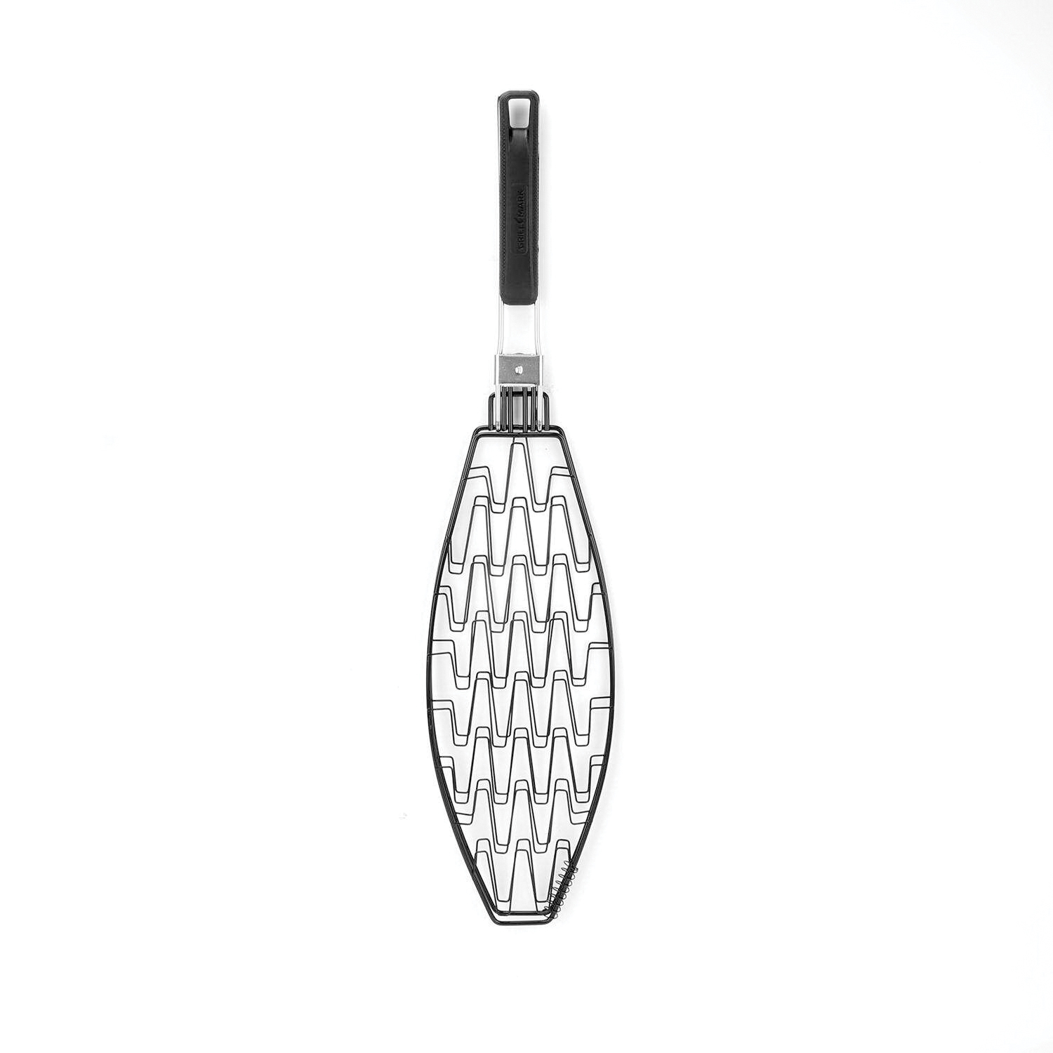 Grillmark 00126ACE Fish Basket, Steel, Black/Silver - 4