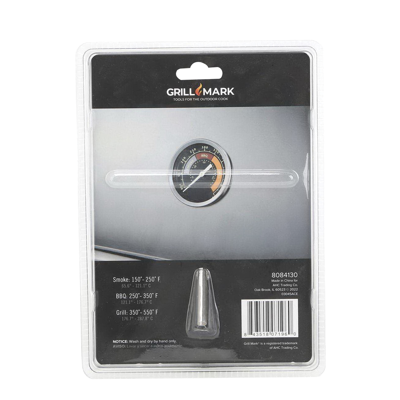 Grillmark 03045ACE Grill Thermometer, Analog Display - 2
