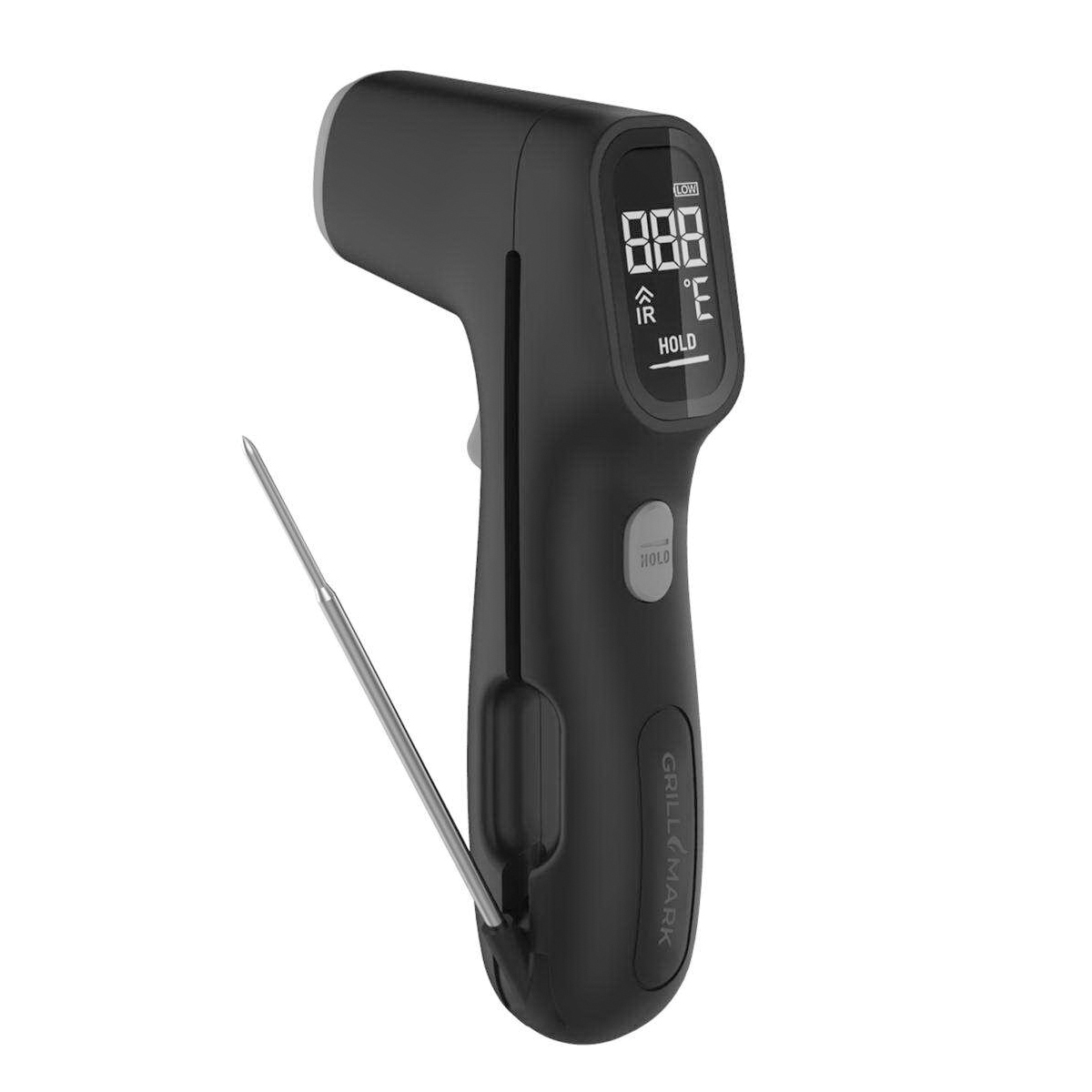 Grillmark 08813ACE Instant Read Infrared Cooking Thermometer, Digital Display, Black - 4