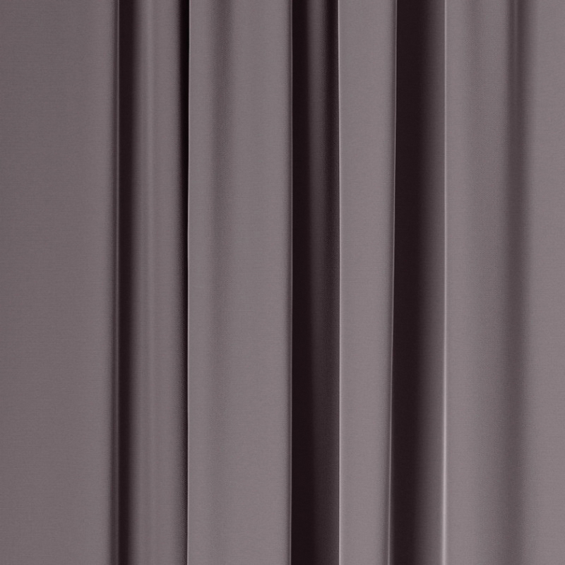umbra Twilight Series 1017283-149 Blackout Curtain Set, 63 in L, 52 in W, Pocket-Tab Pattern, Polyester, Charcoal - 2